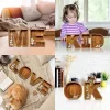 🌲Early Christmas Sale 50%-Customize Large Wooden Letter Piggy Bank💰 (BUY 3 FREE SHIPPING)