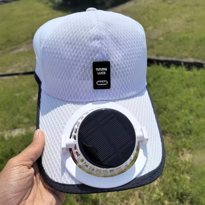 ⏰LAST DAY SALE 50% OFF💥Solar Rechargeable Peaked Cap