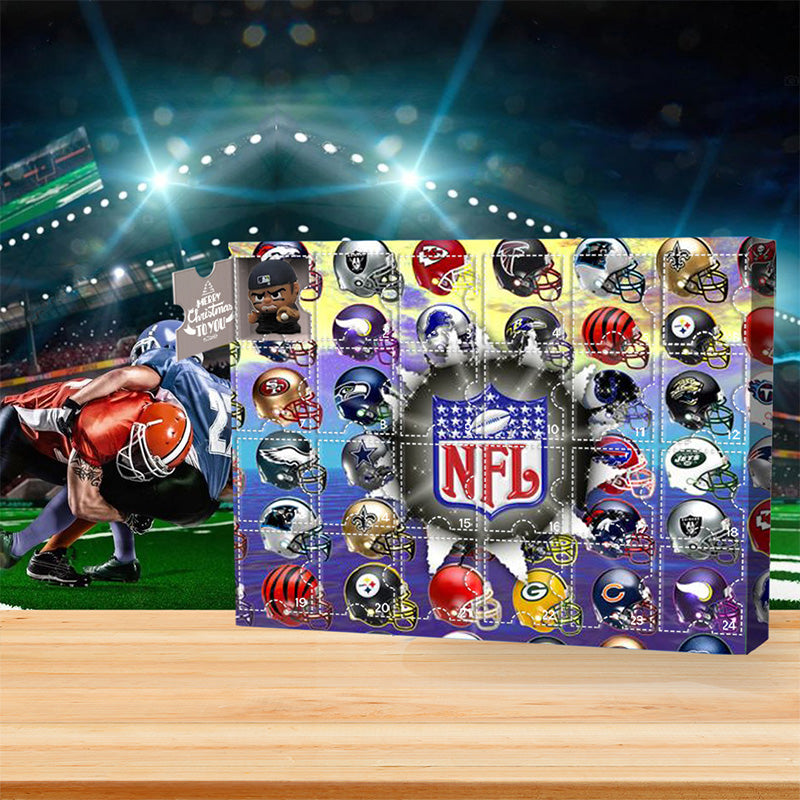 🏈NEW NFL Advent Calendar - The One With 24 Little Doors🎁