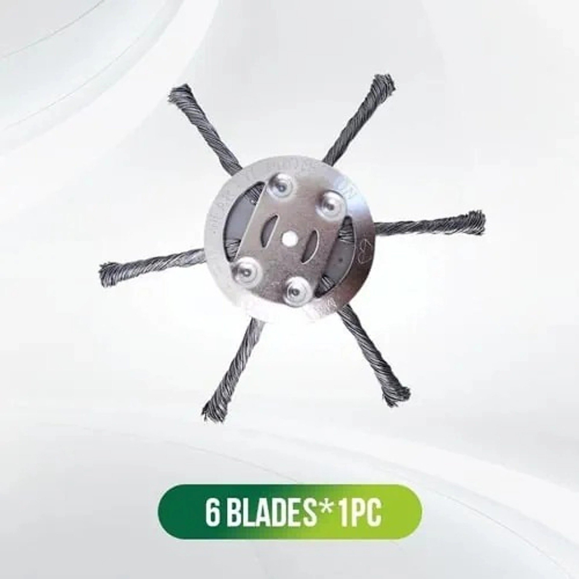 🔥BUY 2 GET 1 FREE 👨‍🌾6 inch Steel Wire Brush Cutter Trimmer Head