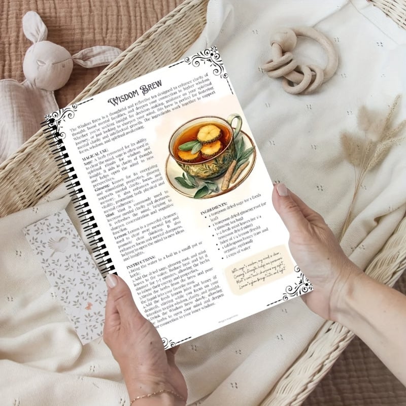 🎁TikTok Last Day Sale - 70% OFF👻🍲WITCH'S STEW & BREWS Decipes：50 Enchanted Recipes for Body and Soul💫