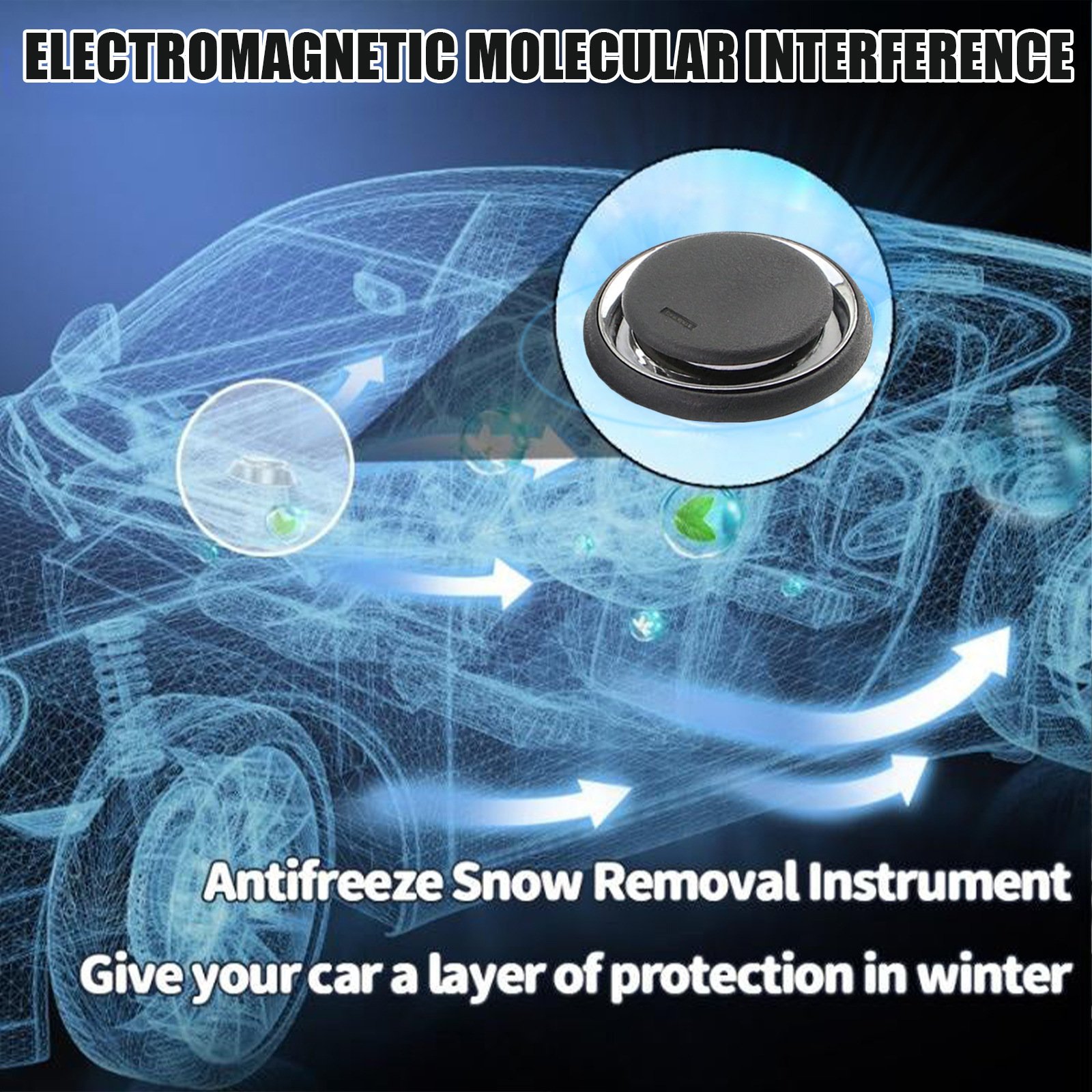 Last Day Promotion - 70%OFF❄️ Anti-freeze Electromagnetic Car Snow Removal Device