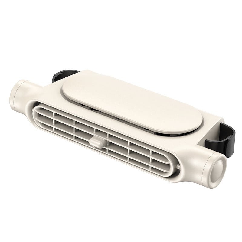 🎁TikTok Last Day Sale - 70% OFF🔥Car Seat Fan USB Plug-in Dual Turbo High Wind Power Car Interior Rear Pillow Car Fan