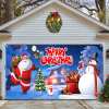 (🎄CHRISTMAS SALE NOW-48% OFF) Christmas 2023 Garage Door Decoration-Buy 2 Free Shipping