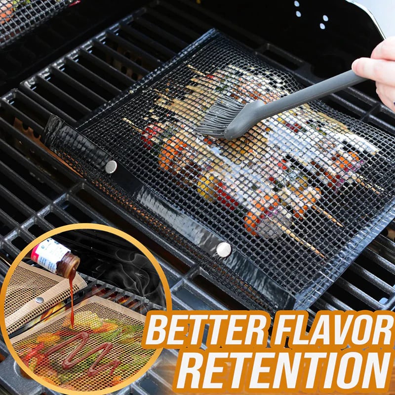 ⚡⚡Last Day Promotion 48% OFF - Reusable Non-Stick BBQ Mesh Grilling Bags🔥BUY 3 GET 2 FREE