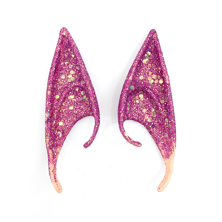 🎃HALLOWEEN PRESALE 48% OFF-Hand Made Glitter Elf Ears (BUY 3 GET FREE SHIPPING)