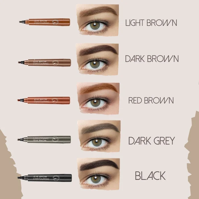 (🌈Christmas Discounts🎄)💃🏻Magical Precise Waterproof Brow Pen🖌️Buy 1 Get 1 Free.