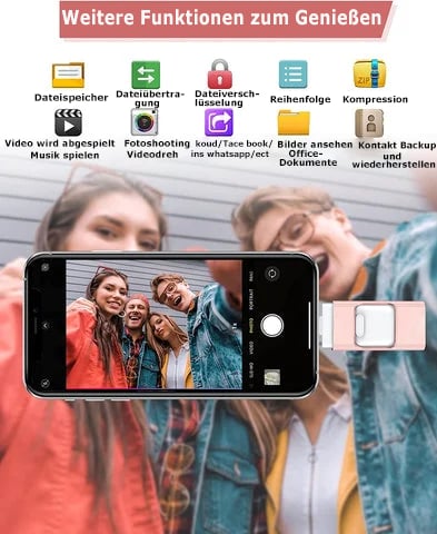 🏆 4-in-1-Hochgeschwindigkeits-USB-Multi-Drive-Flash-Laufwerk⚡️
