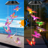 Mother's Day Limited Time Sale 70% OFF💓Patio Solar Hummingbird Wind Chimes Butterfly Landscape Lights