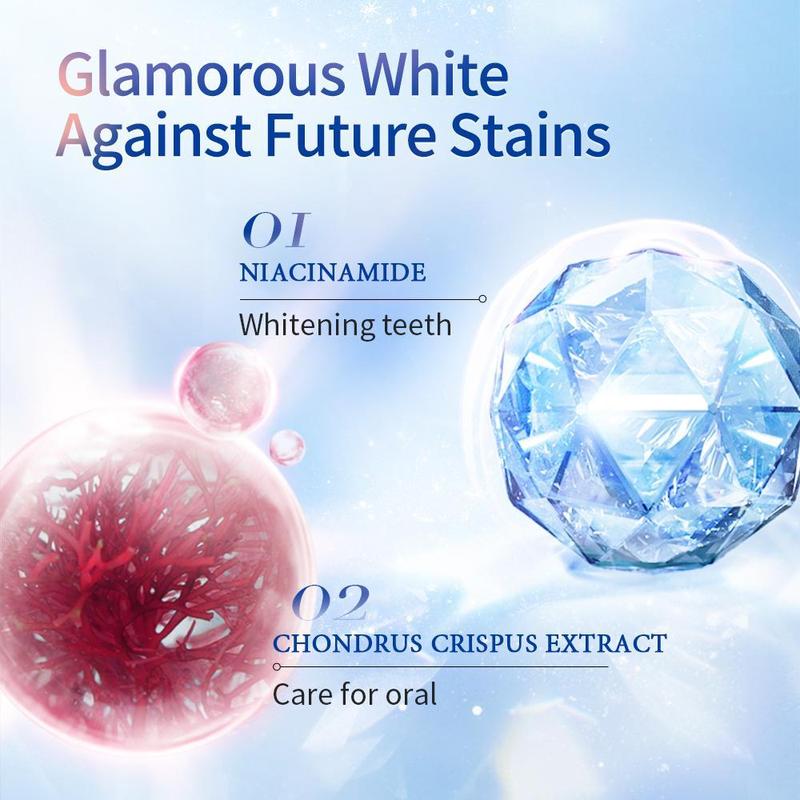 Triple Whitening Toothpaste - Niacinamide & Xylitol Formula for a Radiant Smile!