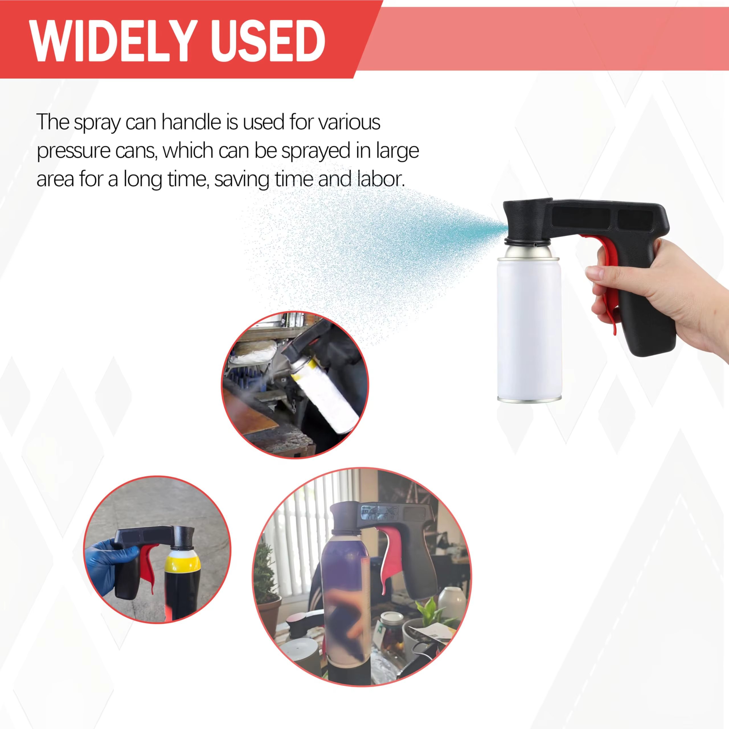 🎁TikTok Last Day Sale - 70% OFF🎉Polishing Paint Spray Gun Adaptor Instant Aerosol Trigger Handle