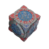 7-in-1 Metal Spinner Dice – Rotating Fidget DND Sculpture for RPG Fans