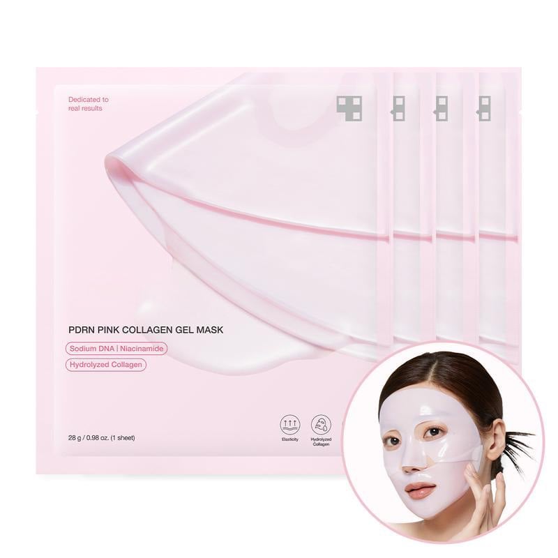 🎁Pink Collagen Gel Mask 4 Counts