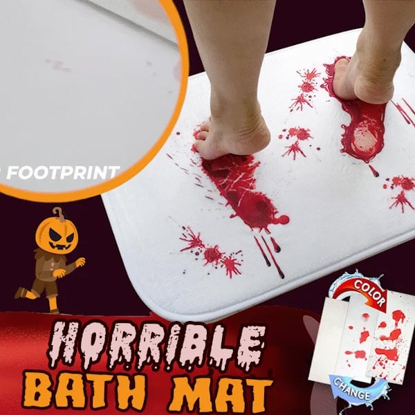 🎃Halloween Flash Sale 50% OFF - 👻Halloween Scary Color Changing Bath Mat