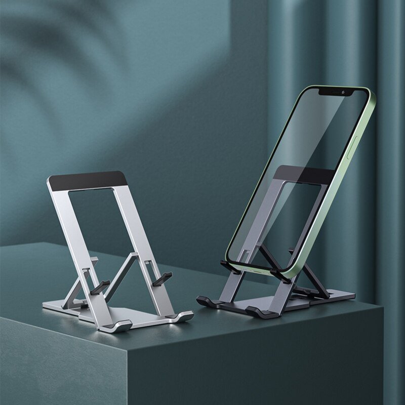 Last Day Promotion 48% OFF - Aluminum Alloy Mobile Phone Tablet Angle Adjustable Holder