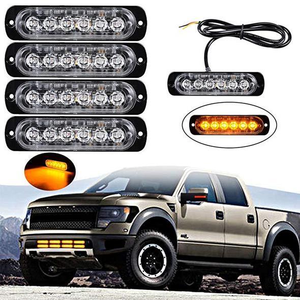 (New Year Promotion - SAVE 50% OFF)  Car Flexible Warning Strobe/Work Light-Waterproof And Easy To Install (Buy 5 Free Shipping )