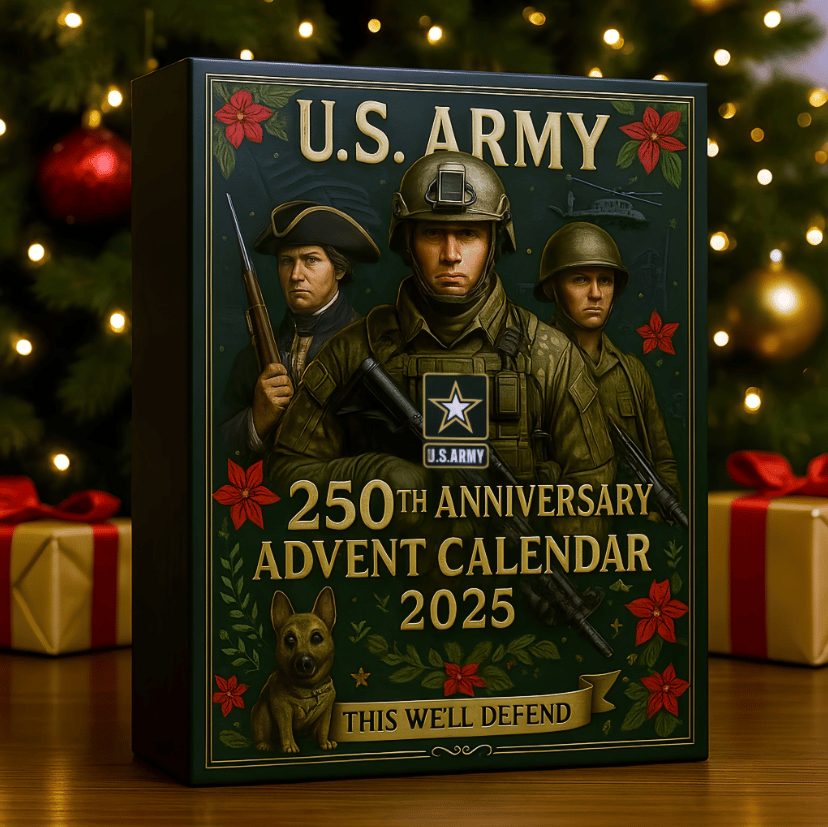 🎖️250th Anniversary of the U.S. Army Collector's Edition Advent Calendar