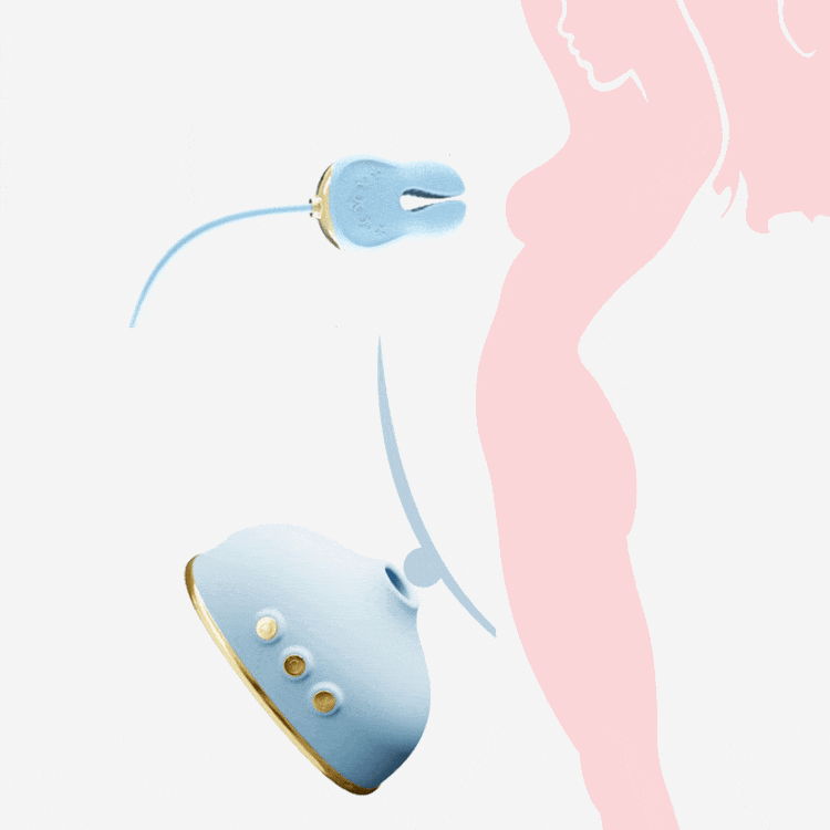 Sucking Vibrator Nipple Clamps Vibrating Clit Sucker For Women