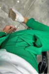 Women's Top Jacket & Elastic Pants Two-piece Set