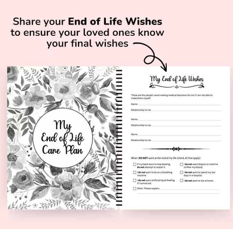 Fuck I'm Dead, End Of Life Planner🔥BUY 2 FREE SHIPPING