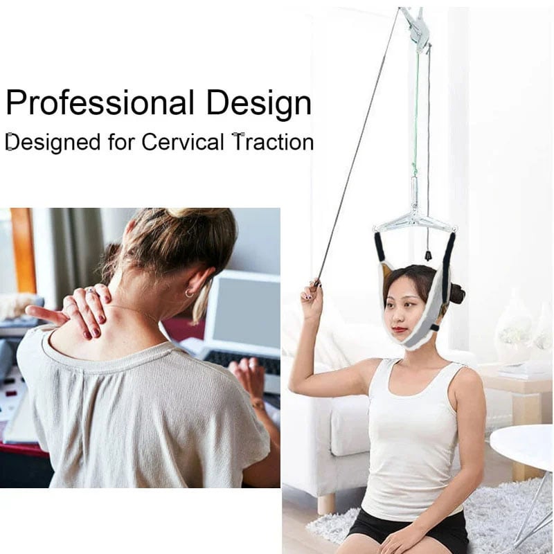 ⏰LAST DAY SALE 50% OFF💥Release Your Neck Stress - The Ultimate Cervical Traction Device