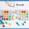 Christmas Hot Sale 48% OFF -  Shape Matching Game Color Sensory Educational Toy