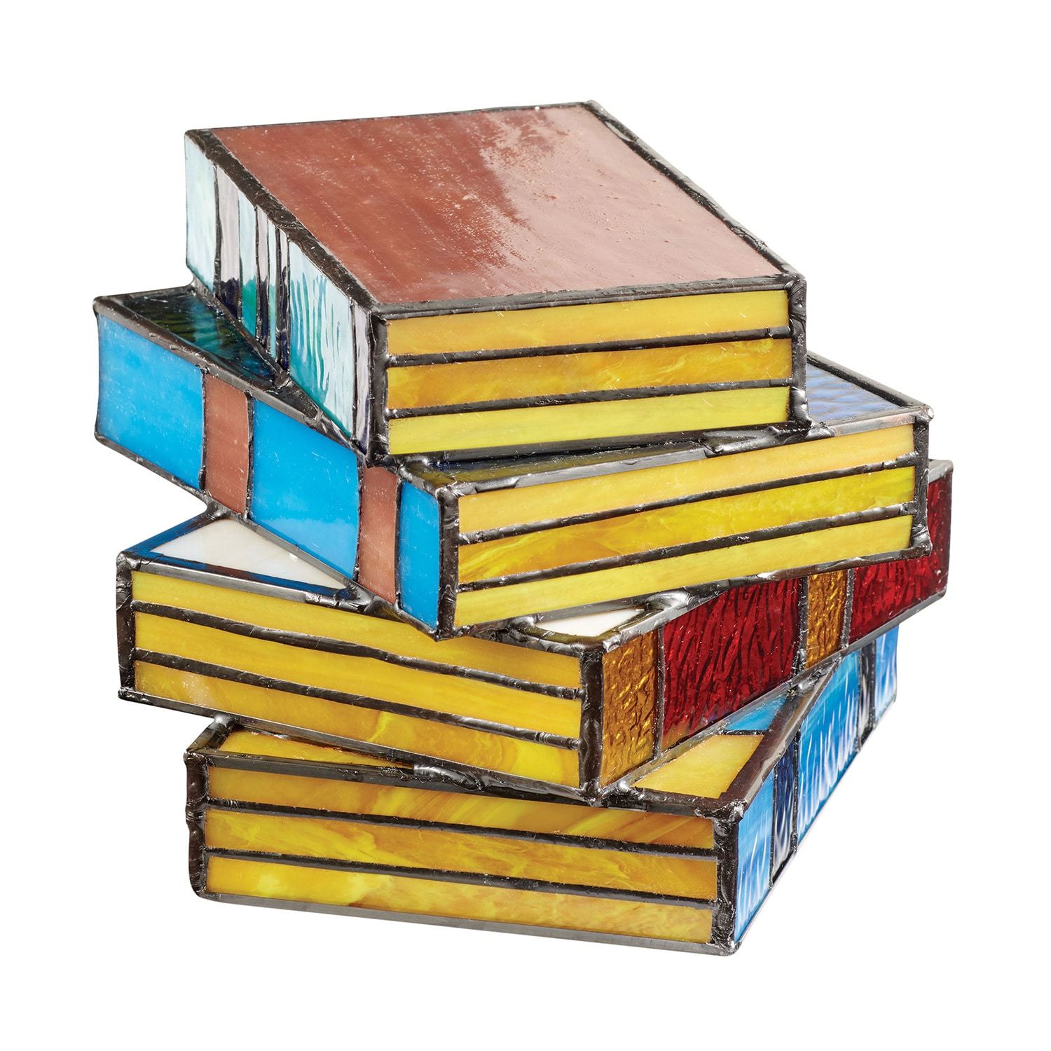 📚Stained Glass Stacked Books Lamp（Buy 2 Free Shipping）