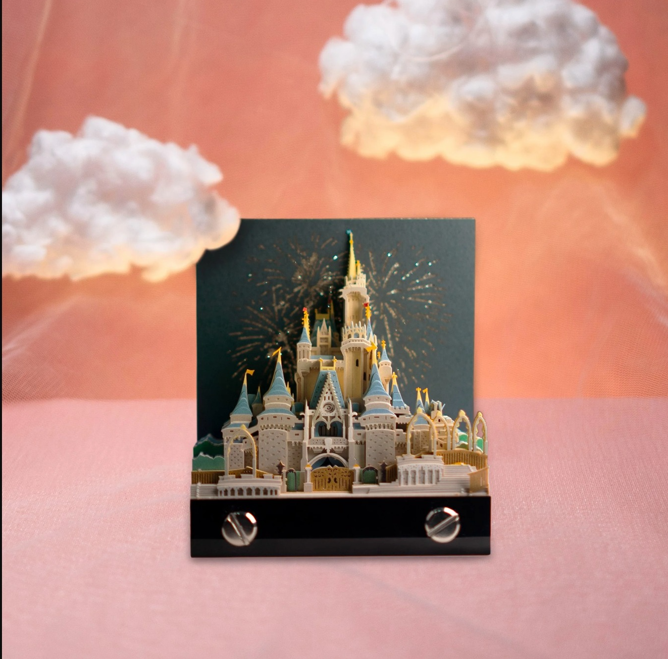 🏰3D Sticky Note Paper Sculpture