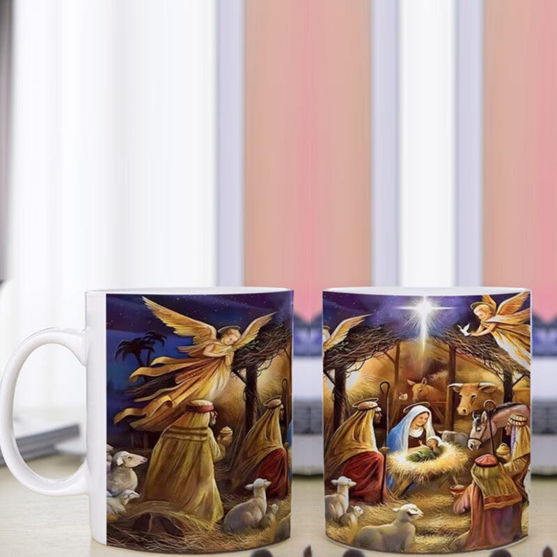 🌲Early Christmas Sale 70%🎁Christian Print Mug