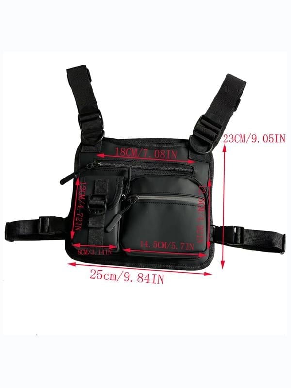 🔥Last Day 49% OFF-🔥Adjustable Zipper Multi-functional Tactical Chest Bag