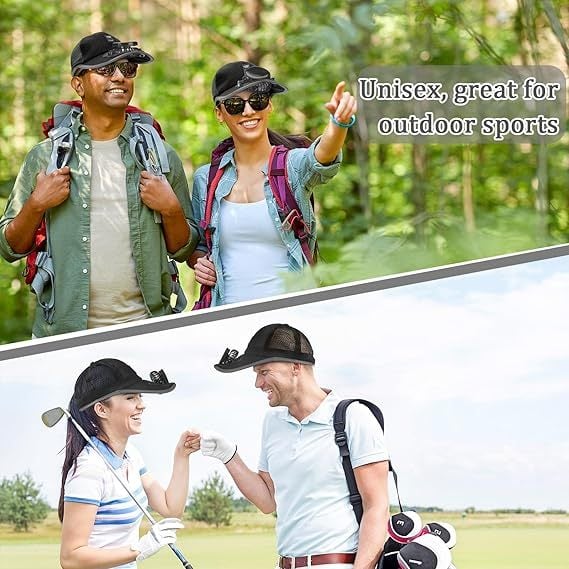 🎁TikTok Last Day Sale - 70% OFF🎉2025 New Ultralight UV Protection Baseball Cap with Solar Fan