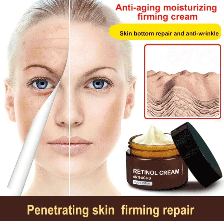 Last Day Promotion 50% OFF -🔥 Retinol Anti Aging Wrinkle Removal Skin Firming Cream🔥