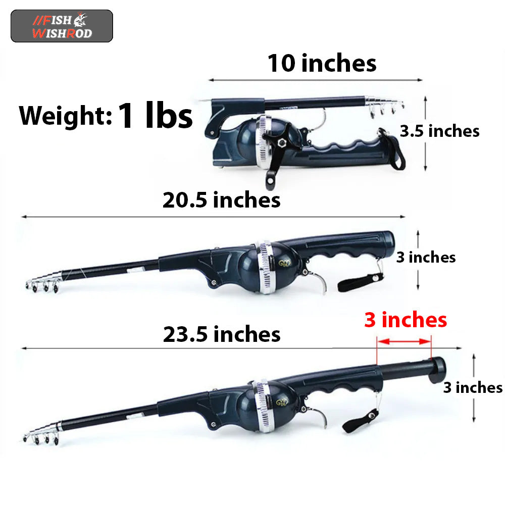 🎣 Summer Sale-43% OFF🎣 Foldable Fishing Rod