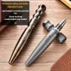 Titanium Alloy EDC Tactical Self-Defense Window Breaking Pen