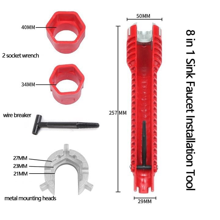 🔥Last Day 70% OFF🔥Multifunctional Sink Faucet Installation Tool