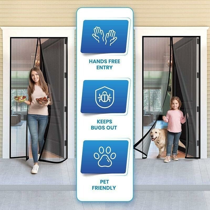 🔥Last Day Promotion 70% OFF - Magnetic Screen Door⚡Buy 2 Get Free Shipping