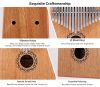 Early Christmas Hot Sale 50% OFF- Gorgeous 10/17 Keys Kalimba(Buy 2 Free Shipping)