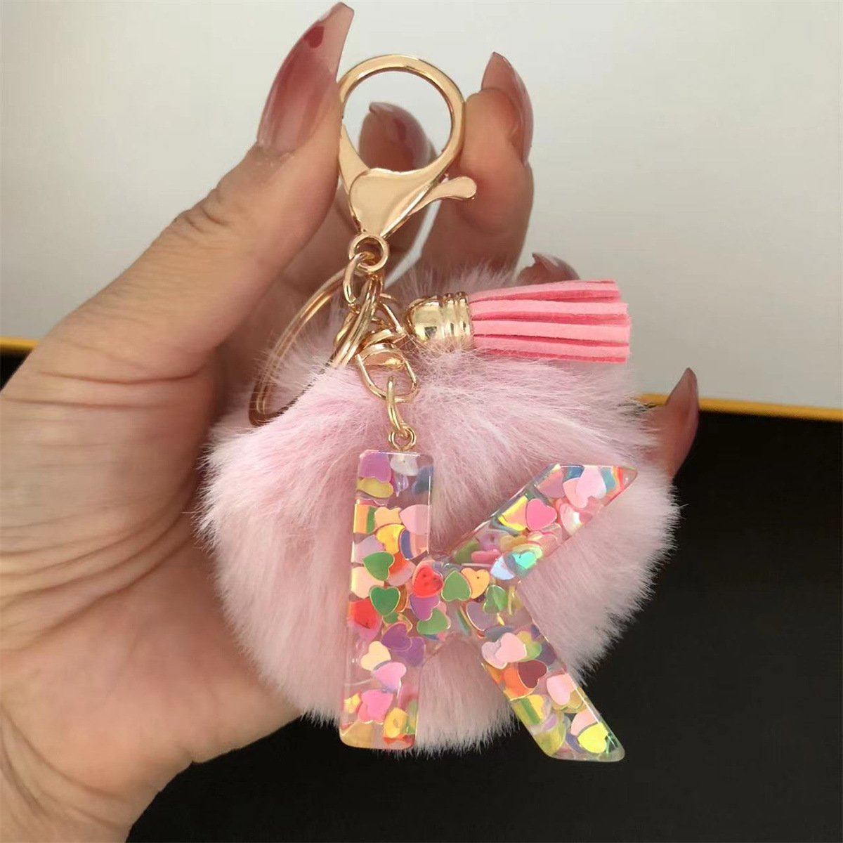 🎁TikTok Last Day Sale - 70% OFF🔥Initial Letter Keychains🦋