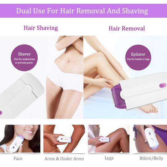(Last Sale Save 50% OFF Today)-Micro Precision Body & Facial Hair Removal Kit