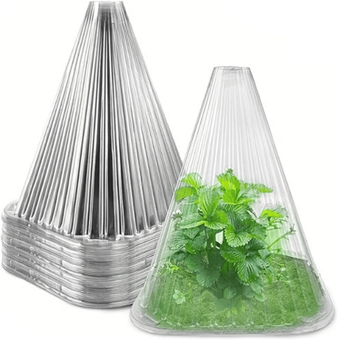 🌿Gardening Greenhouse Plant Covers 🌱Reusable, light-transmitting and breathable💪Prevent🐛insect🐓Poultry❄Frost🌧Rain🌪Wind