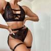 SHEMESIX Paris Nights Collection - Lace Works Dominant Two Piece Set