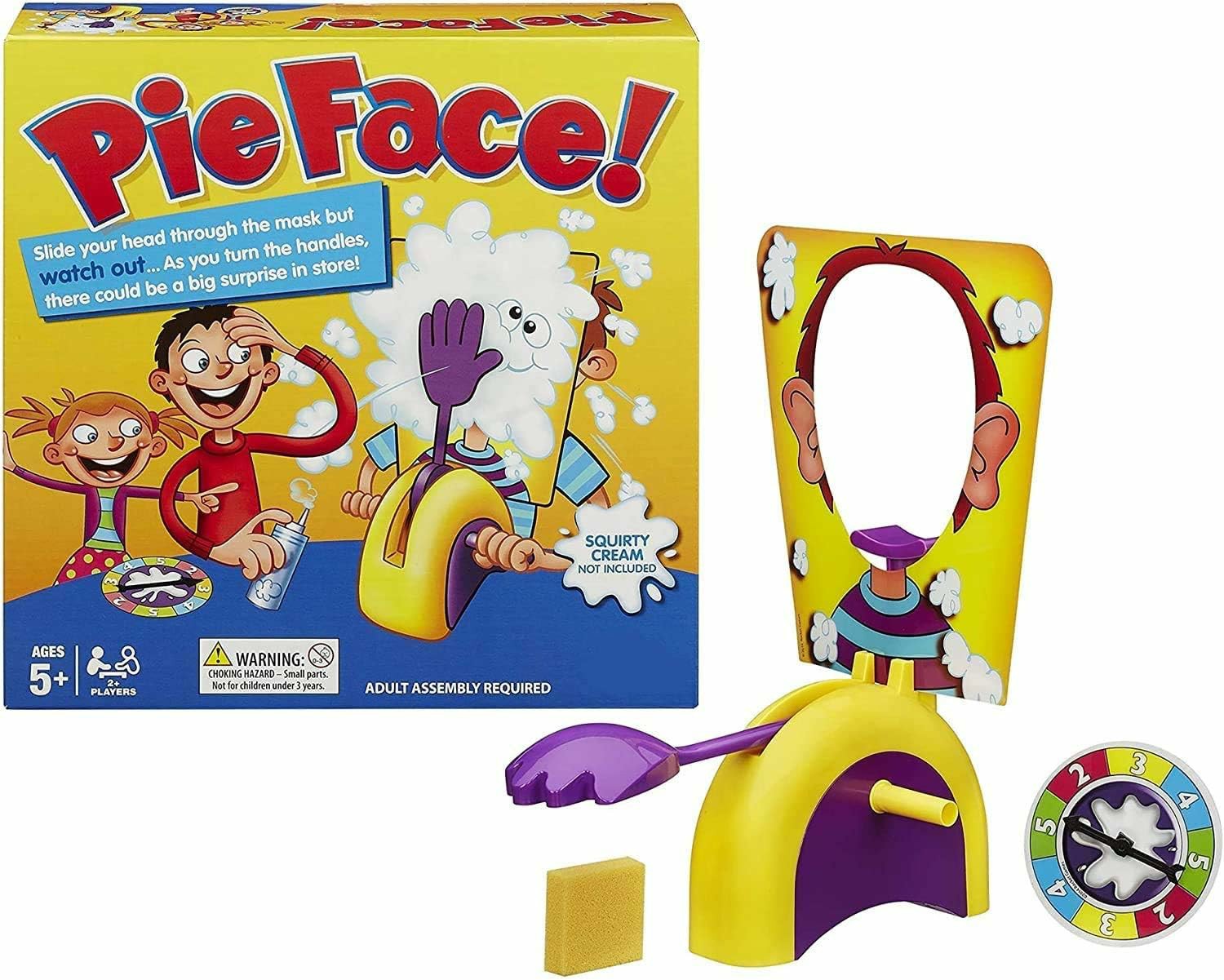 Pie Face Game Whipped Cream Family Board Game