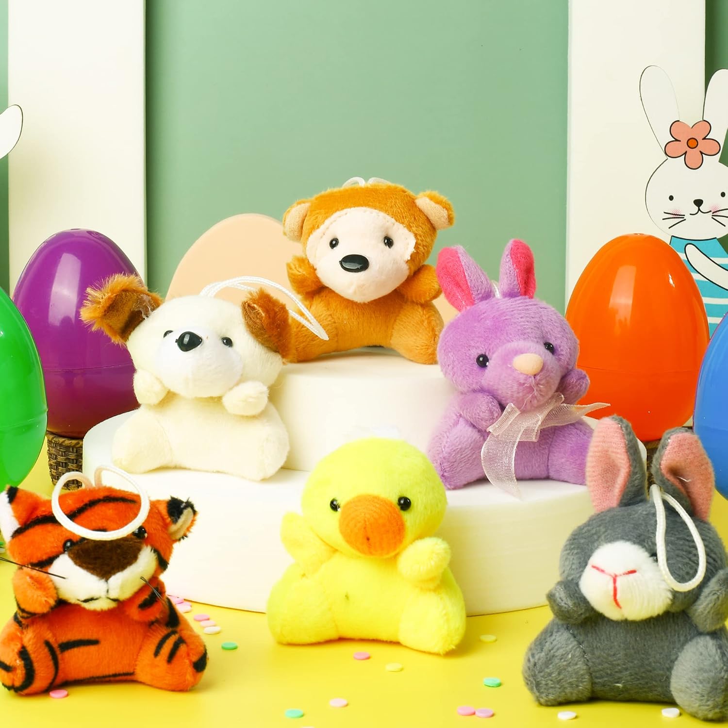 Easter Plush Animal Toy Eggs