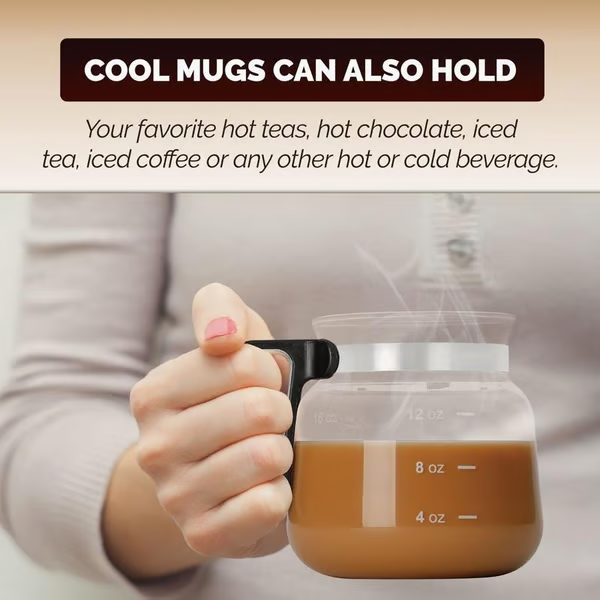 (🌲Early Christmas Sale- 49% OFF) ☕ 16 Oz Glass Coffee Mug (Coffee Pot Style) - BUY 3 GET EXTRA 15% OFF & Free Shipping