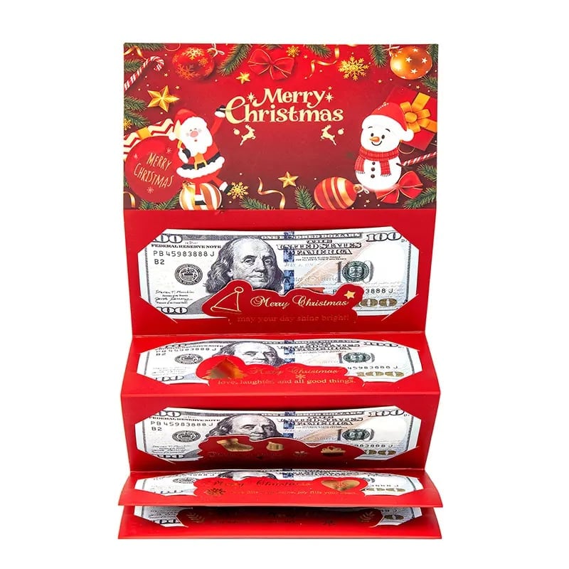 Last Day Promotion 70% OFF - 🔥Christmas Cash Gift Envelope