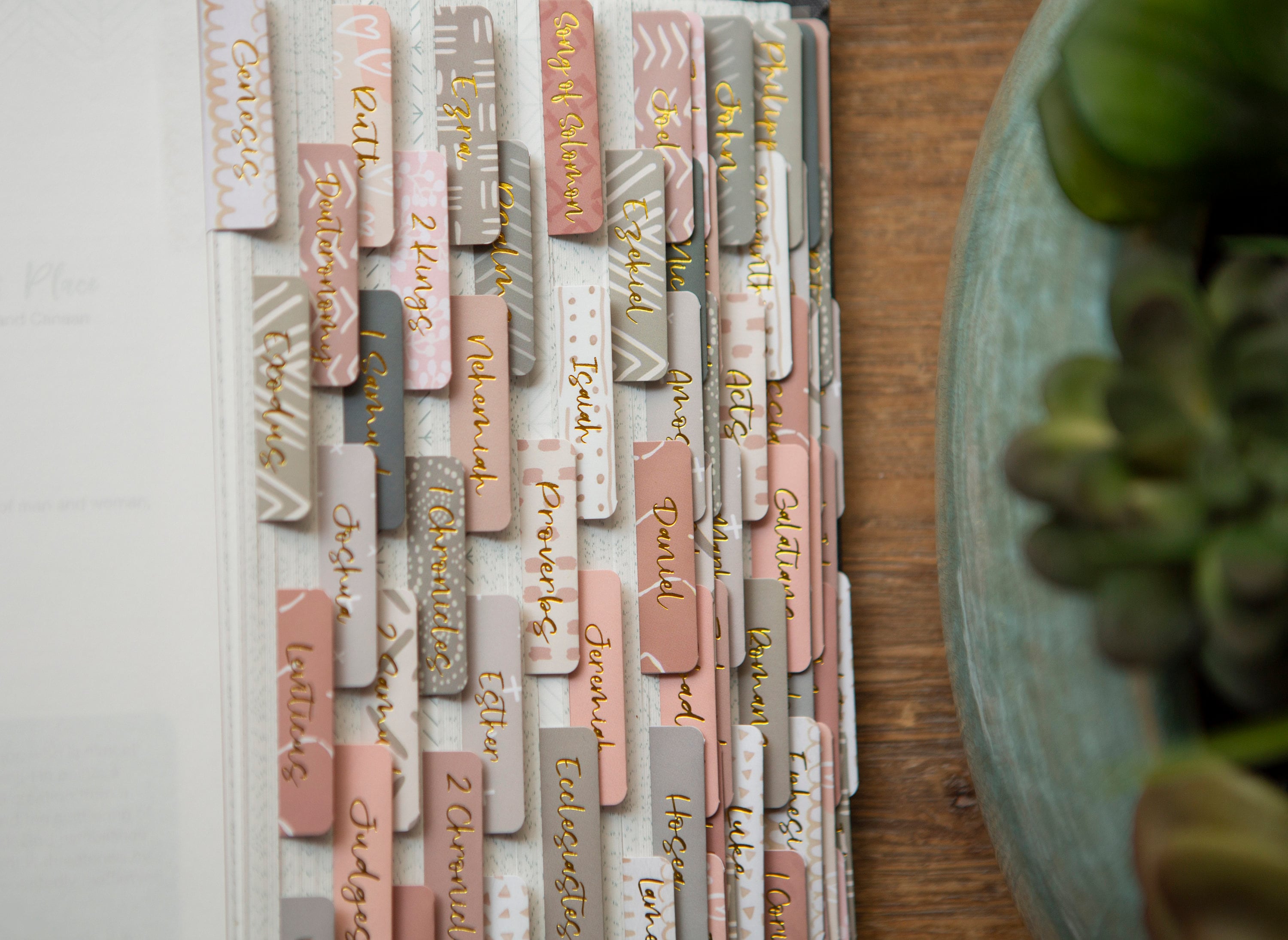 Laminated Bible Tabs