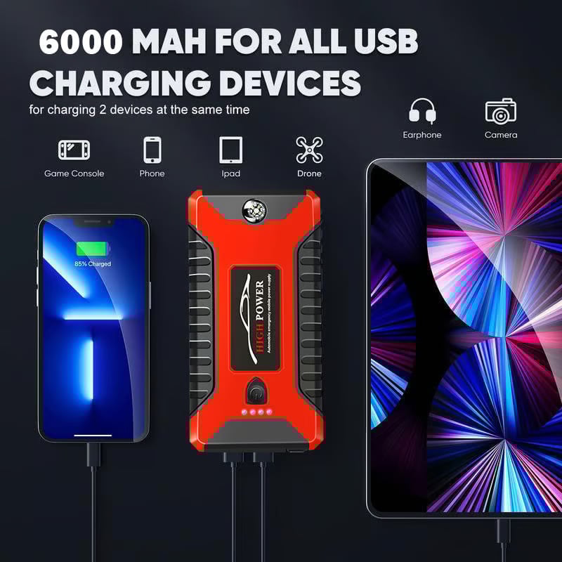 🎁🔥Jump Starter 300A Peak Jump Starter Battery Pack