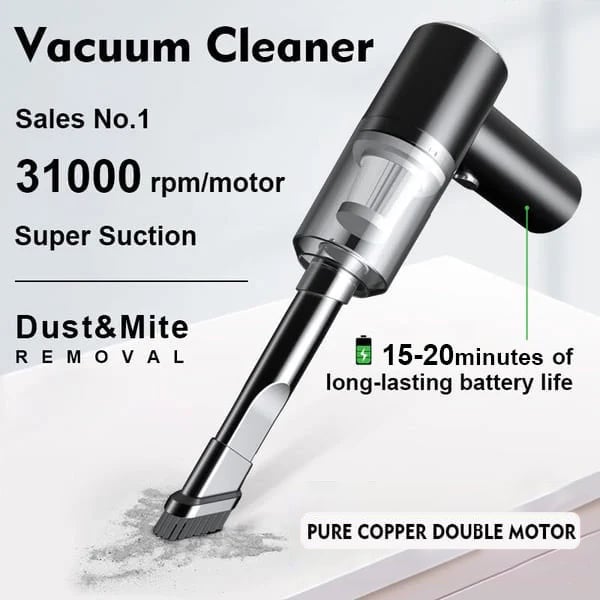 🔥Last Day Promotion 50% OFF - Wireless Handheld Car Vacuum Cleaner