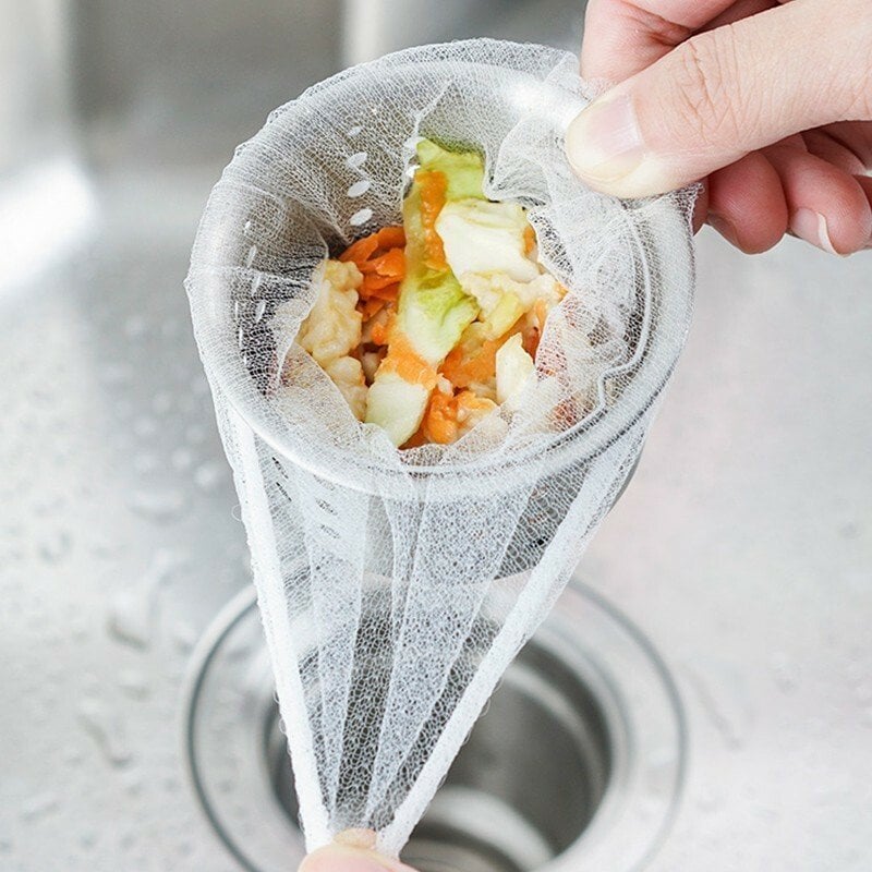 Last Day Promotion 48% OFF - Disposable Sink Trash Mesh Bag(100 pcs)