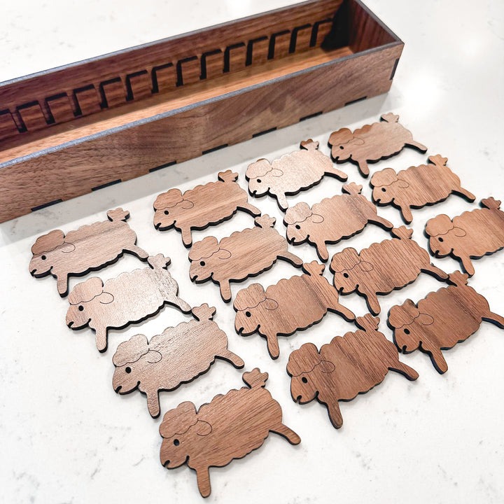 💥LAST DAY SALE 50% OFF💥Wooden Animal Bobbin Set